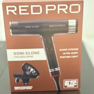 Red Pro Hair Dryer Soni -clone